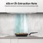 Hisense 60cm Canopy Cooker Hood – Stainless Steel