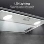 Hisense 60cm Canopy Cooker Hood – Stainless Steel