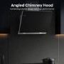 Hisense 60cm Angled Cooker Hood - Black
