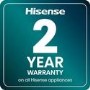 Hisense 60cm Chimney Cooker Hood - Black