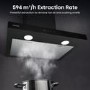 Hisense 60cm Chimney Cooker Hood - Black