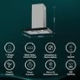 Hisense 60cm Chimney Cooker Hood – Stainless Steel