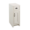 White Traditional Free Standing Bathroom Cabinet - W300 x H820mm