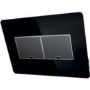 GRADE A1 - As new but box opened - NordMende CHBGL803 80cm Black Glass Angled Designer Hood
