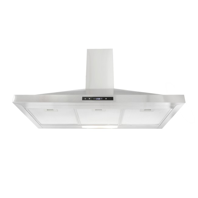 Montpellier CHC1012MSSREM 100cm Chimney Cooker Hood With Remote - Stainless Steel
