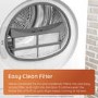 Hotpoint FabricCare 9kg Heat Pump Tumble Dryer - Graphite Grey