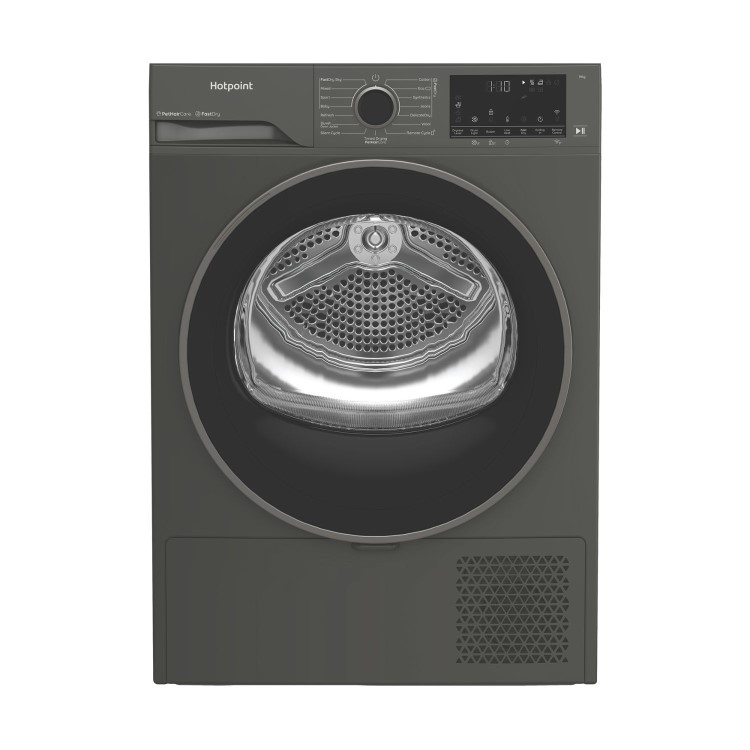 Hotpoint FabricCare 9kg Heat Pump Dryer - Graphite
