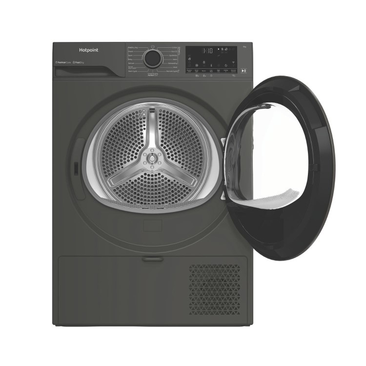 Hotpoint FabricCare 9kg Heat Pump Dryer - Graphite