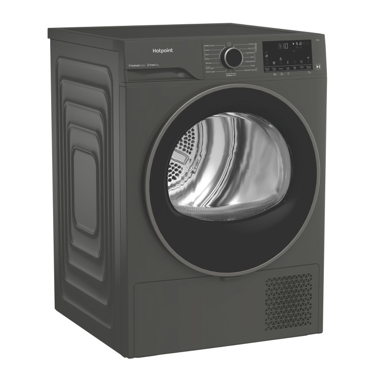 Hotpoint FabricCare 9kg Heat Pump Dryer - Graphite