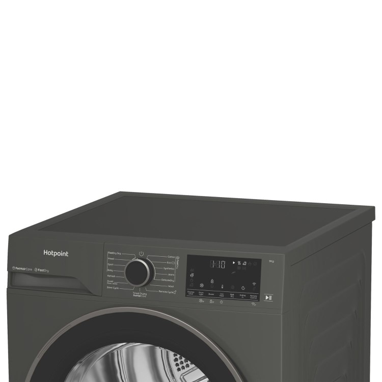 Hotpoint FabricCare 9kg Heat Pump Dryer - Graphite