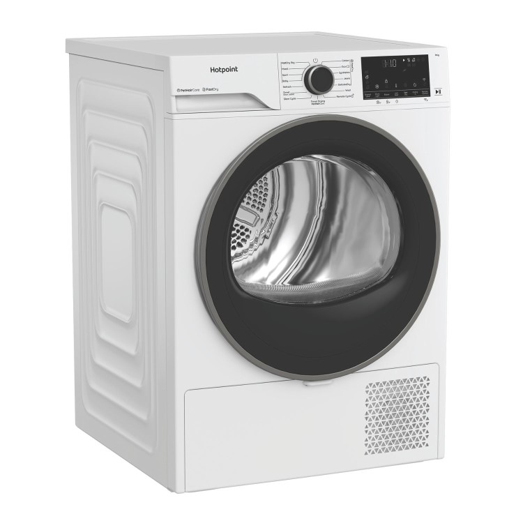 Refurbished Hotpoint FabricCare 9kg Heat Pump Dryer - White