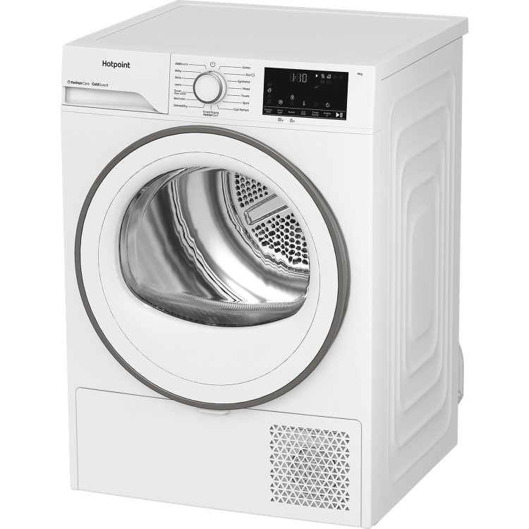 Hotpoint PetHairCare 9kg Heat Pump Tumble Dryer - White