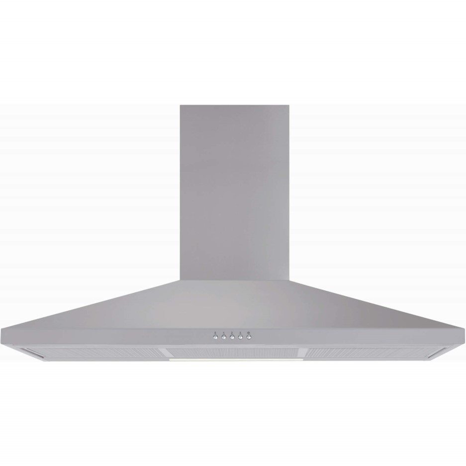 CDA CHF91SS 90cm Wide Traditional Chimney Cooker Hood Stainless Steel Appliances Direct