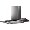Nordmende CHFGLS903IX 90cm Stainless Steel Chimney Cooker Hood With Flat Glass Canopy