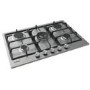 Candy Moderna 75cm 5 Burner Gas Hob - Stainless Steel