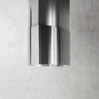 GRADE A1 - Elica CHROME-85 85cm Island Cooker Hood With Deep Silence System Stainless Steel