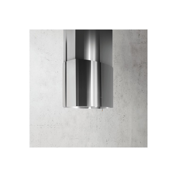 GRADE A1 - Elica CHROME-85 85cm Island Cooker Hood With Deep Silence System Stainless Steel