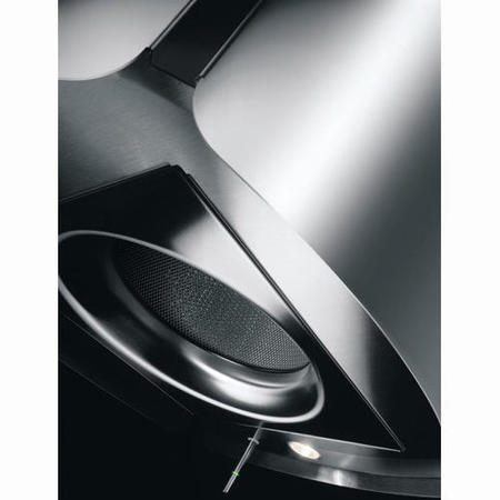 GRADE A1 - Elica CHROME-85 85cm Island Cooker Hood With Deep Silence System Stainless Steel
