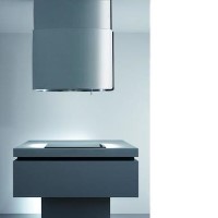 Elica CHROME46EDS3 EDS3 46cm Island Cooker Hood Stainless Steel