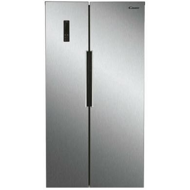Candy 436 Litre American Fridge Freezer - Silver