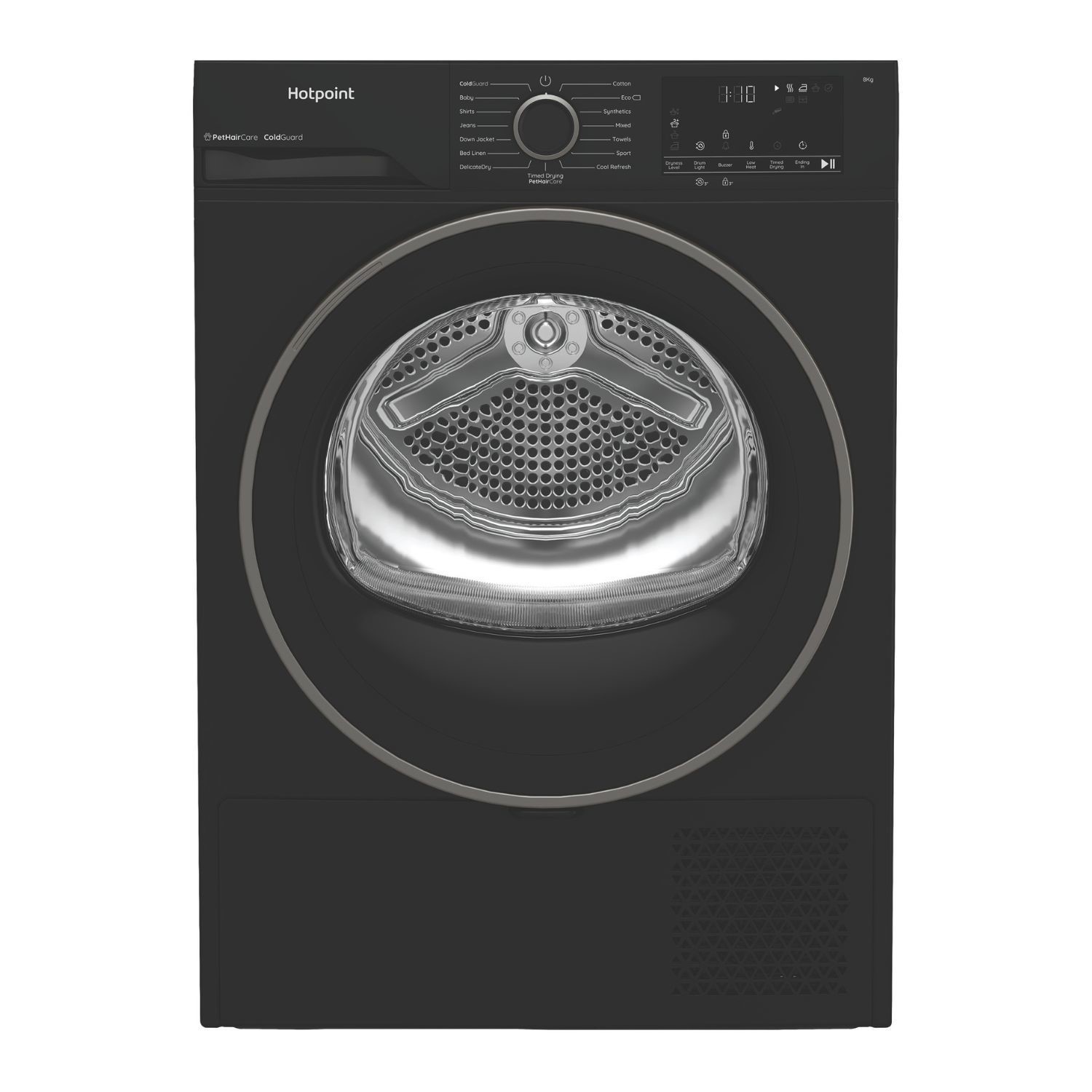 Hotpoint Black Freestanding 8Kg Heat Pump Tumble Dryer With Pethaircare - Image 4