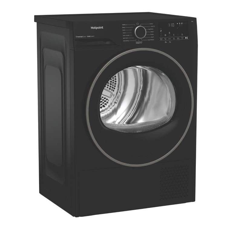 Hotpoint PetCare 8kg Heat Pump Dryer - Black