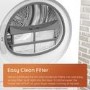 Hotpoint PetCare 8kg Heat Pump Dryer - Graphite