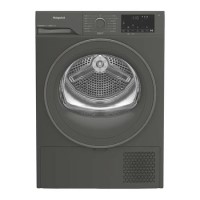 Hotpoint PetCare 8kg Heat Pump Dryer - Graphite