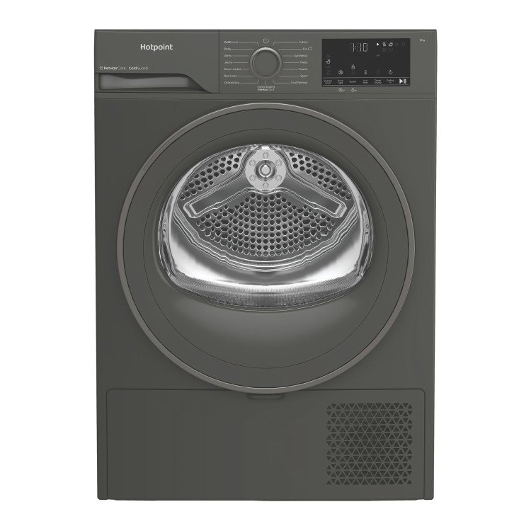Hotpoint PetCare 8kg Heat Pump Dryer - Graphite