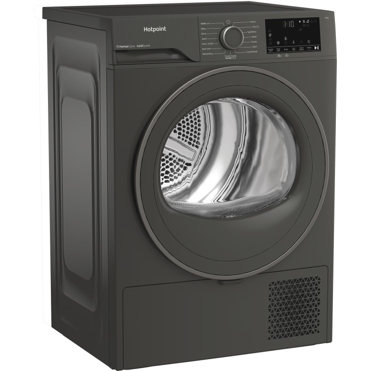 Hotpoint PetCare 8kg Heat Pump Dryer - A+ Rated - Graphite