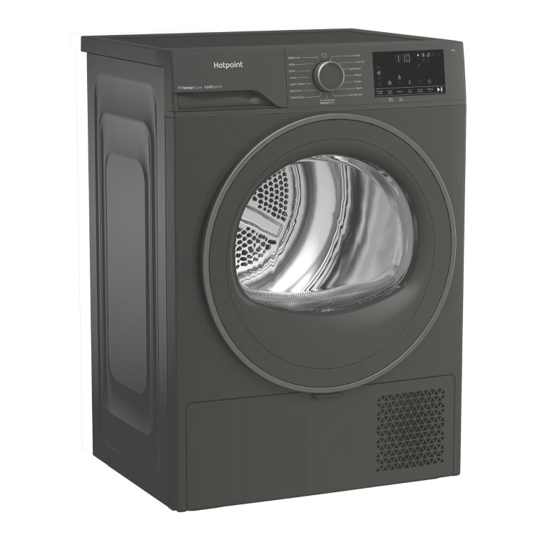 Hotpoint PetCare 8kg Heat Pump Dryer - Graphite
