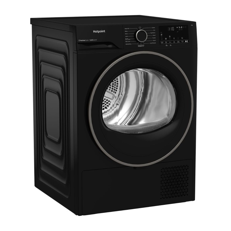 Hotpoint ColdGuard 8kg Heat Pump Tumble Dryer - Black