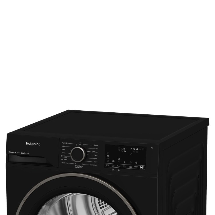 Hotpoint ColdGuard 8kg Heat Pump Tumble Dryer - Black