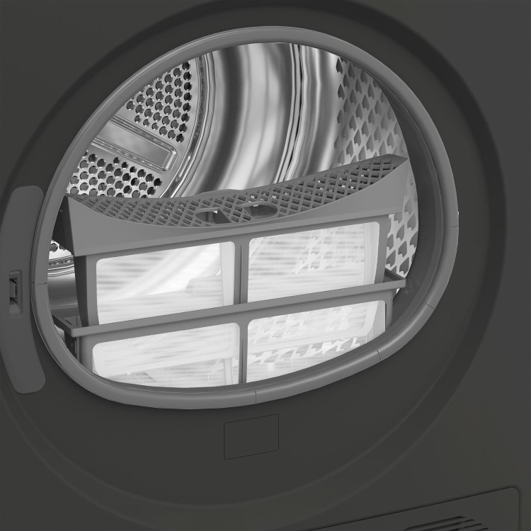 Hotpoint ColdGuard 8kg Heat Pump Tumble Dryer - Graphite