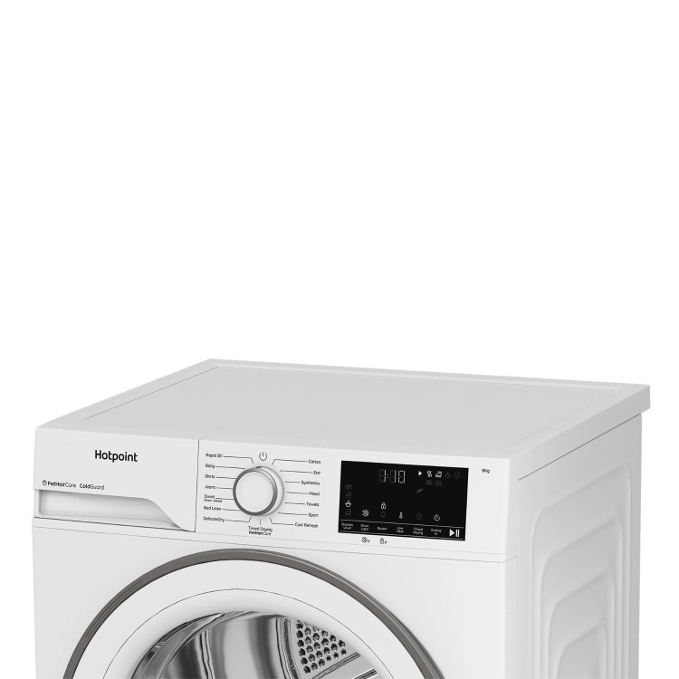 Hotpoint ColdGuard 8kg Heat Pump Tumble Dryer - White