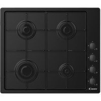 Refurbished Candy CHW6LBB 60cm 4 Burner Gas Hob Black