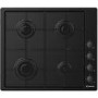 Refurbished Candy CHW6LBB 60cm 4 Burner Gas Hob Black