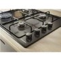 Refurbished Candy CHW6LBB 60cm 4 Burner Gas Hob Black