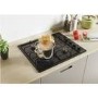 Refurbished Candy CHW6LBB 60cm 4 Burner Gas Hob Black