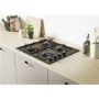 Refurbished Candy CHW6LBB 60cm 4 Burner Gas Hob Black