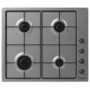 Candy 60cm 4 Burner Gas Hob - Stainless Steel