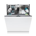 CI5D6F0MA-80 Candy Rapido Fully Integrated Dishwasher - Smart Wi-Fi, D-Rated, Silver control panel