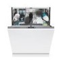 Candy Rapido Fully Integrated Dishwasher - Smart Wi-Fi, D-Rated, Silver control panel