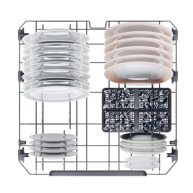 Candy Rapido Integrated Dishwasher - Smart Wi-Fi C-Rated White control panel
