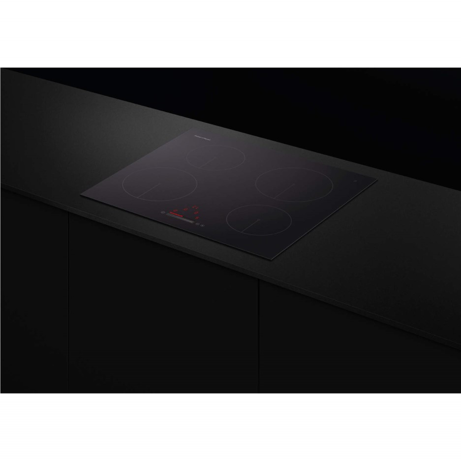 Fisher & Paykel CI604CTB1 60cm Wide 'Touch & Slide' Frameless 4 Zone