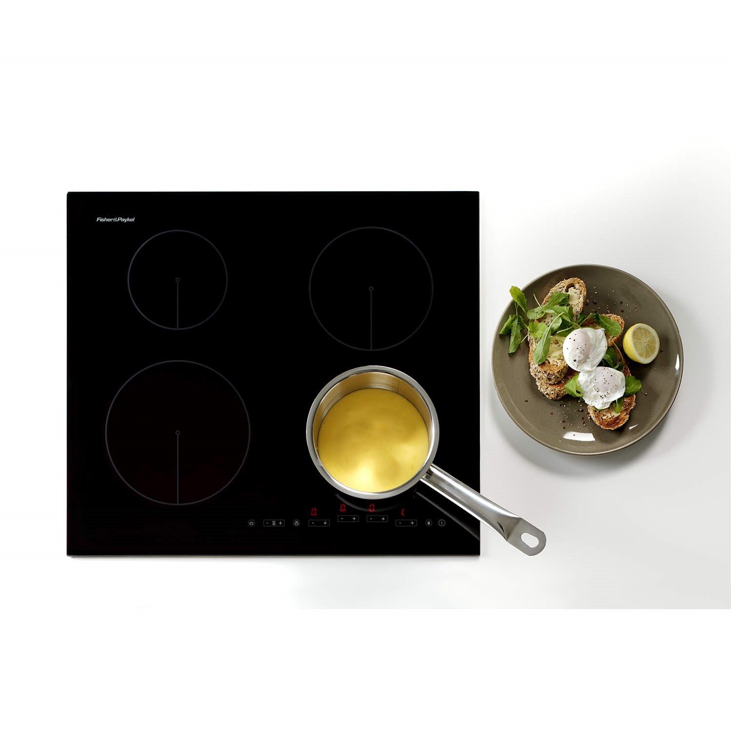 Fisher & Paykel CI604DTB1 80617 60cm Induction Hob Black