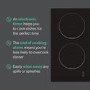 Candy CI640CBA Low Absorption 60cm Induction Hob