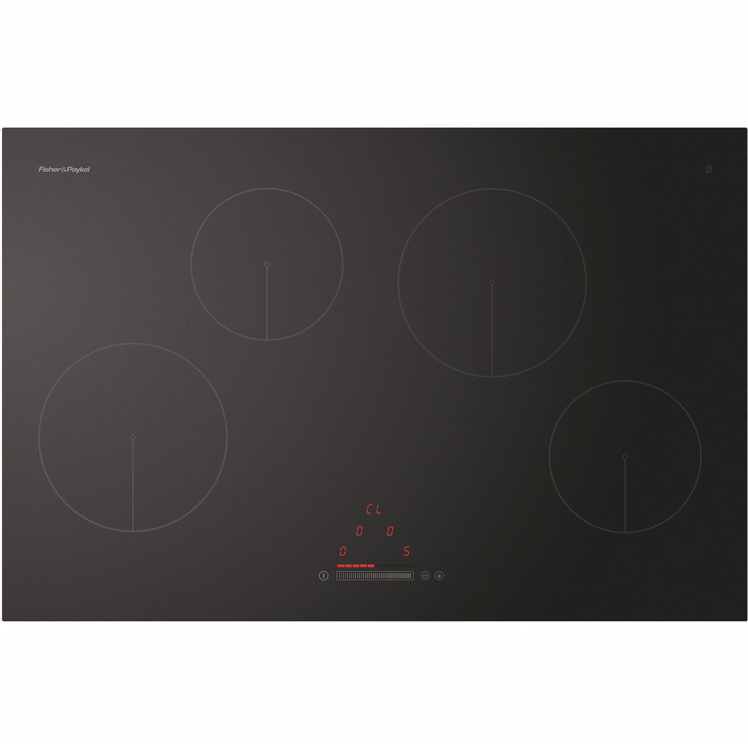 Fisher & Paykel Series 7 80cm Four Zone Induction Hob - Black