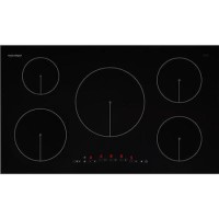 Fisher & Paykel CI905DTB1 80940 - 90cm 5 Zone Induction Hob - Black