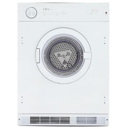 GRADE A3 - CDA CI921 7kg Integrated Vented Tumble Dryer - White